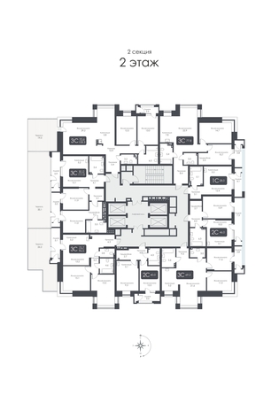 
  Продается 3-комн. квартира 81 м², в ЖК СИТИ ТАУЭРС, дом 2. Фото 37.