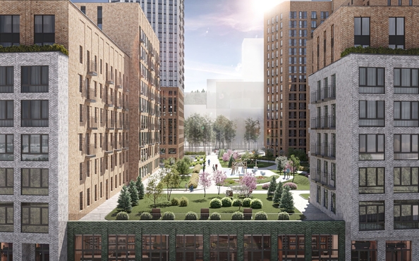 
  Продается 1-комн. квартира 38.7 м², в ЖК Зеленый город, дом 1. Фото 3.