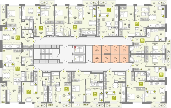 
  Продается 2-комн. квартира 48 м², в ЖК Счастливый квартал, дом 3. Фото 1.