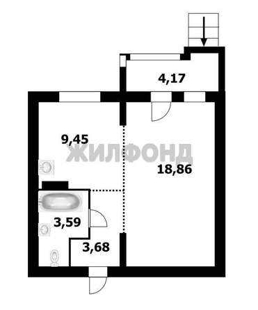 
  Продается студия 38.1 м², в ЖК Экополис, дом 2. Фото 4.