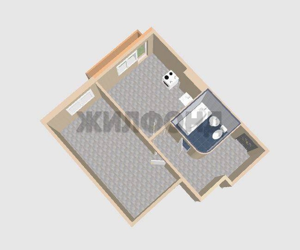 
  Продается 1-комн. квартира 40.6 м². Фото 13.
