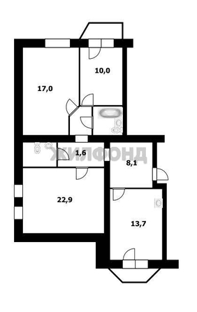 
  Продается 3-комн. квартира 87.2 м². Фото 9.