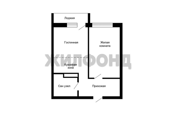 
  Продается 2-комн. квартира 40.9 м², в ЖК Акация на Ватутина, дом 1. Фото 21.