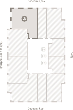 
  Продается 3-комн. квартира 87.49 м², в ЖК Европейский берег, дом 45. Фото 3.