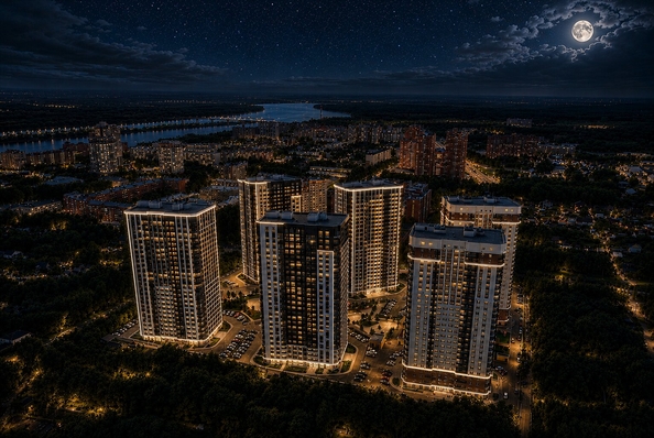 
  Продается 1-комн. квартира 46.57 м², в ЖК Астон. Шесть звёзд, 2. Фото 5.