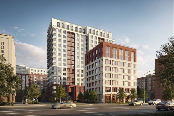 
  Продается 1-комн. квартира 46.5 м², в ЖК 1956 на улице Станиславского. Фото 1.