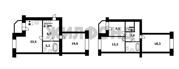 
  Продается 4-комн. квартира 113 м². Фото 24.