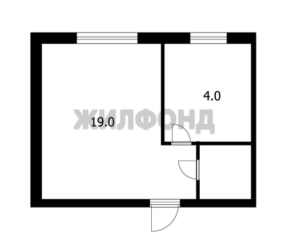 
  Продается 1-комн. квартира 25 м². Фото 9.