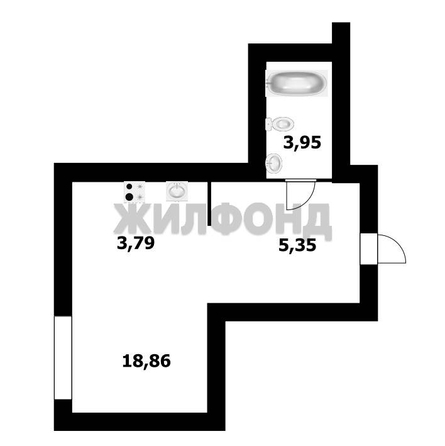 
  Продается 1-комн. квартира 33.9 м², в ЖК Прованс. Фото 10.