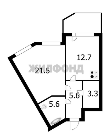 
  Продается 1-комн. квартира 48.7 м². Фото 31.