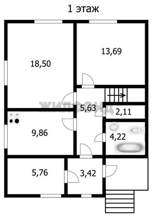 
  Продается дом 122.3 м². Фото 20.