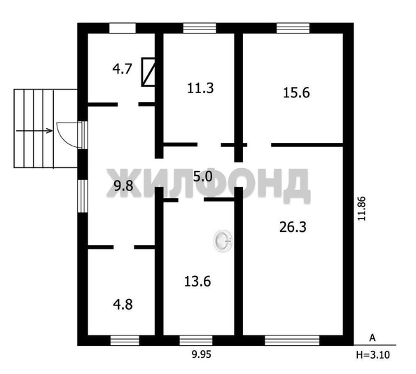 
  Продается дом 91.1 м². Фото 32.