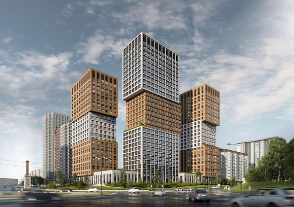 
  Продается студия 25.3 м², в ЖК Лемонт, башня Маре. Фото 1.