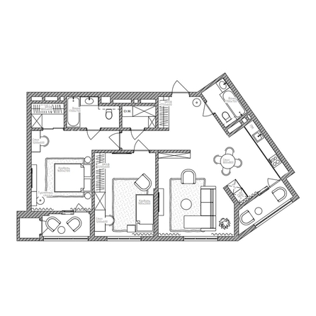 
  Продается 3-комн. квартира 93.4 м², в ЖК Беринг, дом 2. Фото 3.