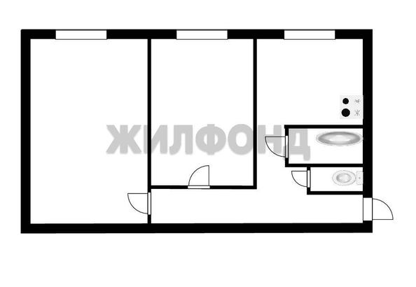 
  Продается 2-комн. квартира 44.3 м². Фото 18.