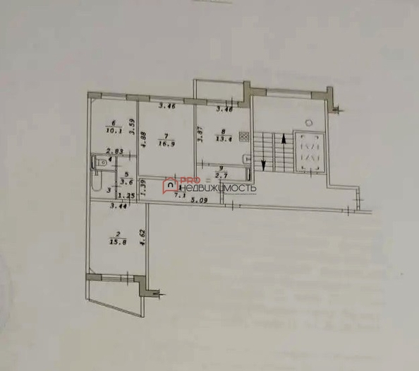 
  Продается 3-комн. квартира 73.4 м². Фото 15.