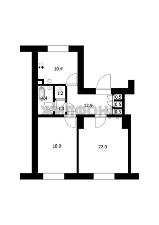 
  Продается 2-комн. квартира 71.7 м². Фото 34.