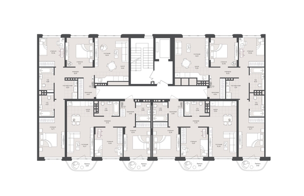 
  Продается 2-комн. квартира 67.1 м², в ЖК Новый Кедровый, дом 2. Фото 2.