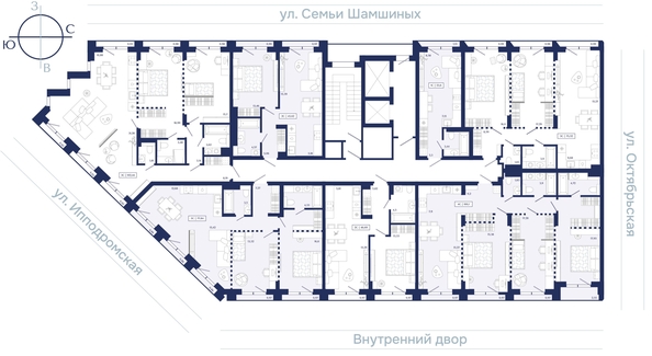 
  Продается студия 23.6 м², в ЖК Юнити Центр. Фото 2.