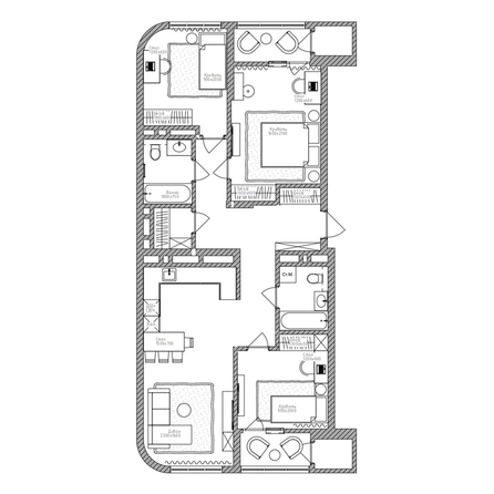 
  Продается 4-комн. квартира 98.5 м², в ЖК Беринг, дом 2. Фото 1.
