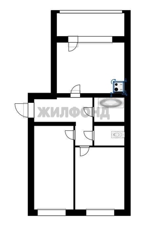 
  Продается 2-комн. квартира 55.5 м². Фото 25.