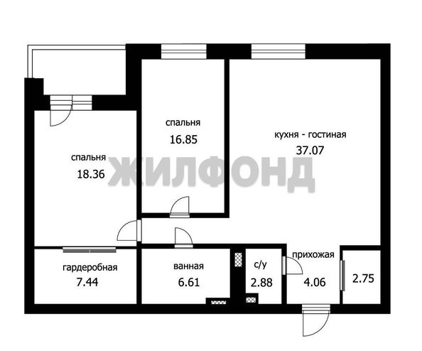 
  Продается 3-комн. квартира 100.2 м², в ЖК Переулок Бульварный, дом 4. Фото 35.