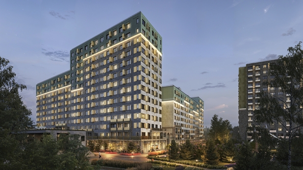 
  Продается 2-комн. квартира 53.4 м², в  Природные кварталы Сибирия. Фото 3.