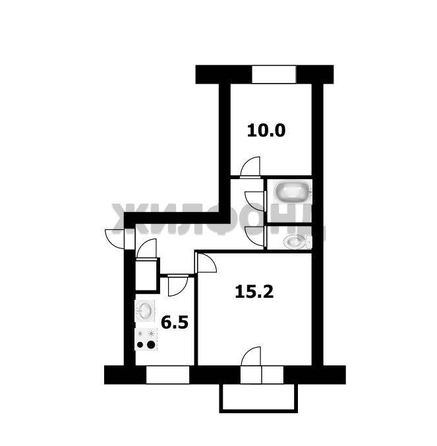 
  Продается 2-комн. квартира 43.3 м². Фото 16.
