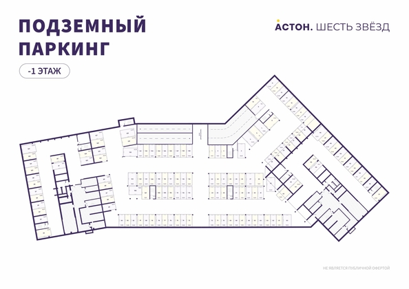
  Продается парковка 19.96 м², в ЖК Астон. Шесть звёзд, 1. Фото 1.