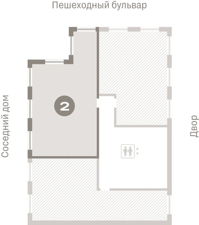 
  Продается 2-комн. квартира 92.63 м², в ЖК Пшеница, дом 2.1. Фото 2.