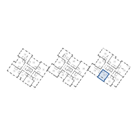 
  Продается студия 49.96 м², в ЖК Спектр, дом 10. Фото 3.
