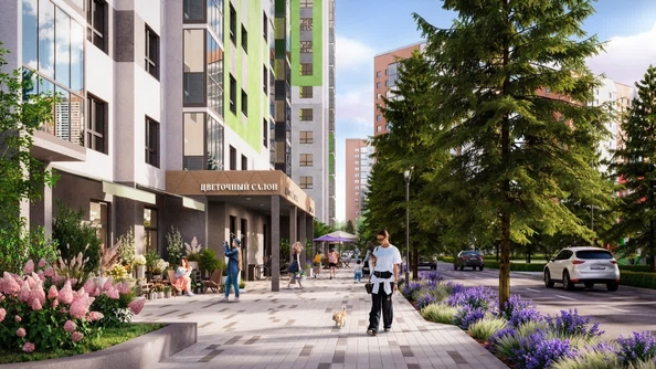 
  Продается 1-комн. квартира 38 м², в ЖК Эко-квартал на Кедровой, дом 1. Фото 6.