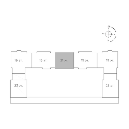 
   Продам 3-комнатную, 72.8 м², Дом Нобель

. Фото 2.