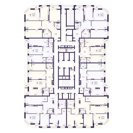 
   Продам 4-комнатную, 129.07 м², Астон. Шесть звёзд, 1

. Фото 1.