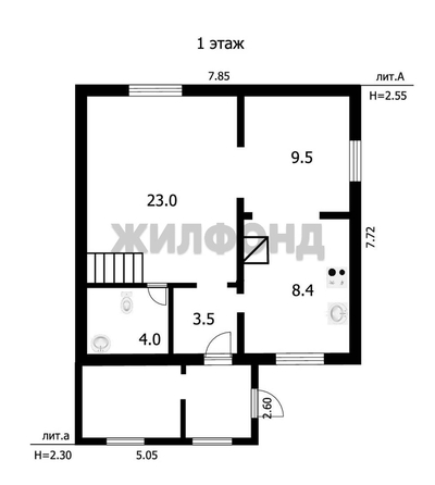 
   Продам дом, 150 м², Новосибирск

. Фото 22.