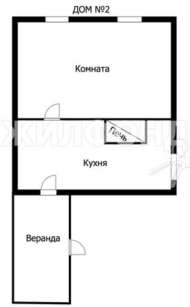 
   Продам дом, 60 м², Новосибирск

. Фото 12.