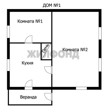 
   Продам дом, 60 м², Новосибирск

. Фото 10.