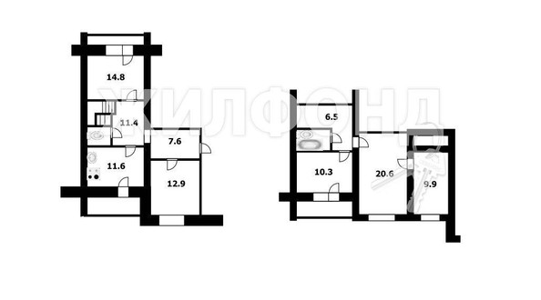 
   Продам 5-комнатную, 118.4 м², Хилокская ул, 3/2

. Фото 14.
