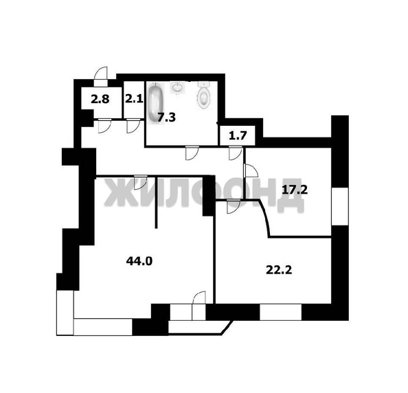 
   Продам 3-комнатную, 117.2 м², Октябрьская ул, 81

. Фото 26.