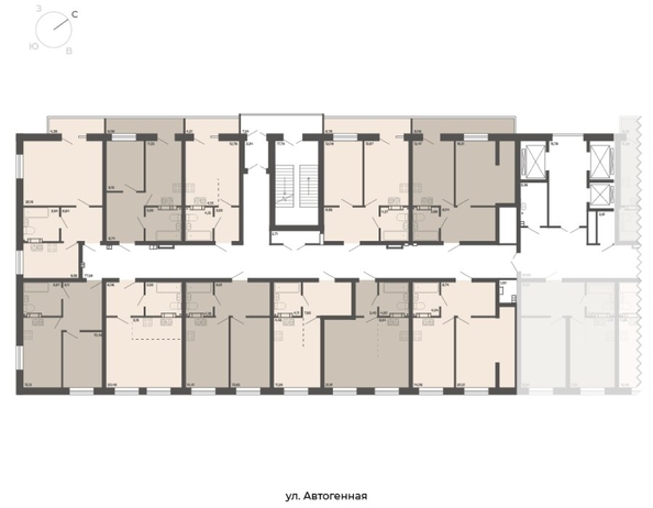 
   Продам 1-комнатный апартамент, 27.77 м², Автогенная ул, 75

. Фото 1.