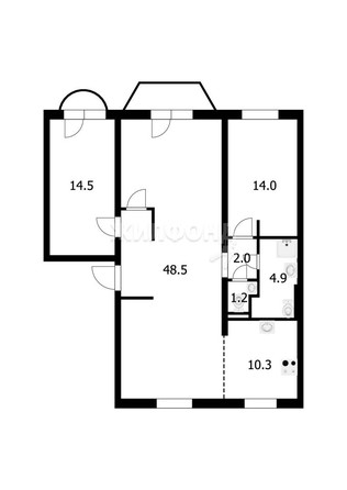 
   Продам 3-комнатную, 95.4 м², Вертковская ул, 24

. Фото 35.