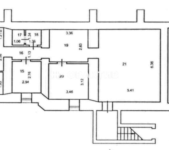 
   Продам помещение свободного назначения, 75 м², Дачная ул, 21/1

. Фото 1.