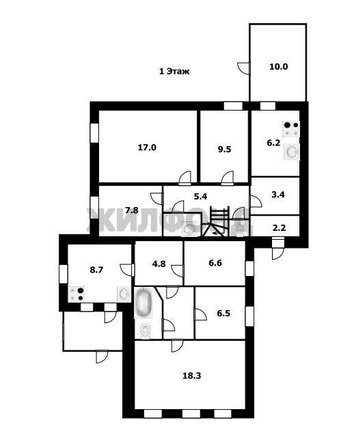 
   Продам дом, 164.8 м², Новосибирск

. Фото 19.