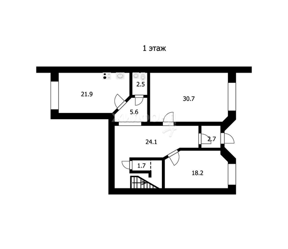 
   Продам 6-комнатную, 221 м², 1-й Римского-Корсакова пер, 5

. Фото 18.