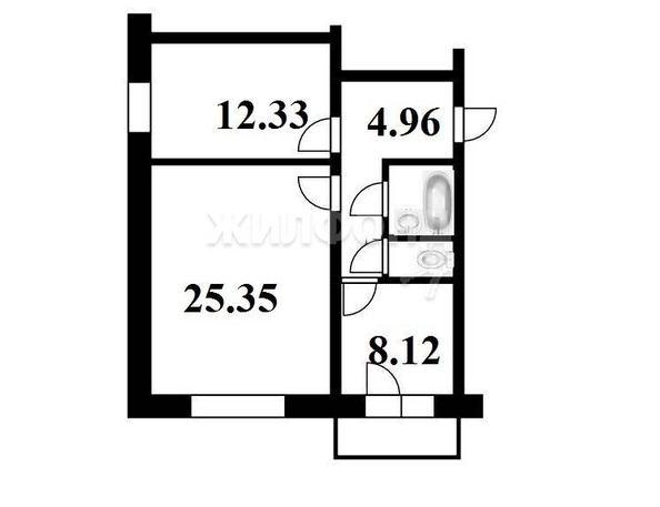 
   Продам 2-комнатную, 58 м², Виталия Потылицына ул, 11

. Фото 3.