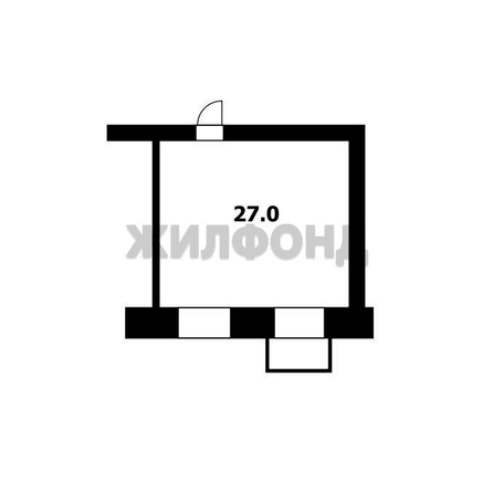 
   Продам комнату, 27 м², Первомайская ул, 158

. Фото 4.
