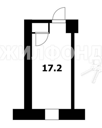 
   Продам комнату, 17.2 м², Народная ул, 65

. Фото 18.