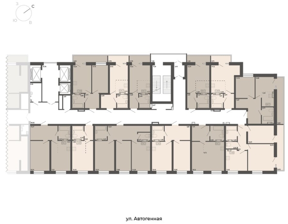 
   Продам 1-комнатный апартамент, 41.02 м², Автогенная ул, 75

. Фото 1.