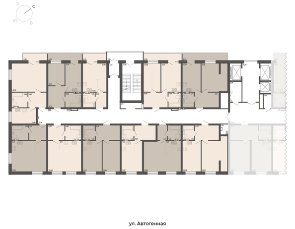 
   Продам 1-комнатный апартамент, 39.43 м², Автогенная ул, 75

. Фото 1.