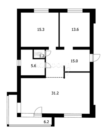 
   Продам 3-комнатную, 81.9 м², Бульвар Леонардо да Винчи ул, 32

. Фото 18.